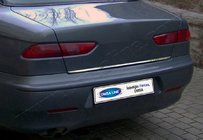 Alfa Romeo 156 1997-2007 Kofferraumleiste Edelstahl Foto 1
