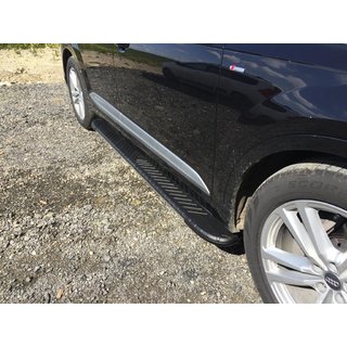 Trittbretter Bosphorus Yeni Black (2 Stk., Aluminium) Audi Q7 2015–2026 Foto 1