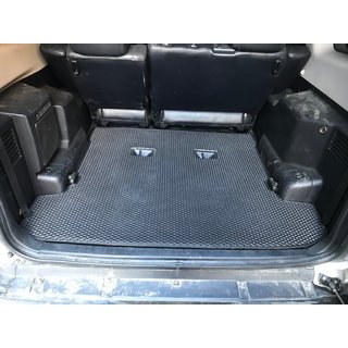 Kofferraummatte EVA Schwarz Mitsubishi Pajero Wagon III 1999-2006 Foto 2