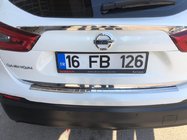 Nissan Qashqai 2014-2021 Heckstoßstangenschutz Carmos (2017-2021, Edelstahl) Foto 3