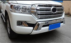 Toyota Land Cruiser 200 2007-2021 Frontlippe 2012-2016 (EA-Style, ohne Spoiler) Weiß Foto 1