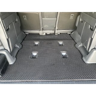 Kofferraummatte 2 Stk (EVA, 7-Sitzer, Schwarz) Lexus LX570/450d 2008-2022 Foto 1