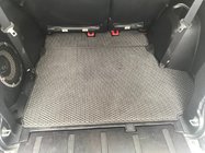 Peugeot 4007 2007-2013 Kofferraummatte (EVA, Schwarz) 7-Sitzer Foto 1