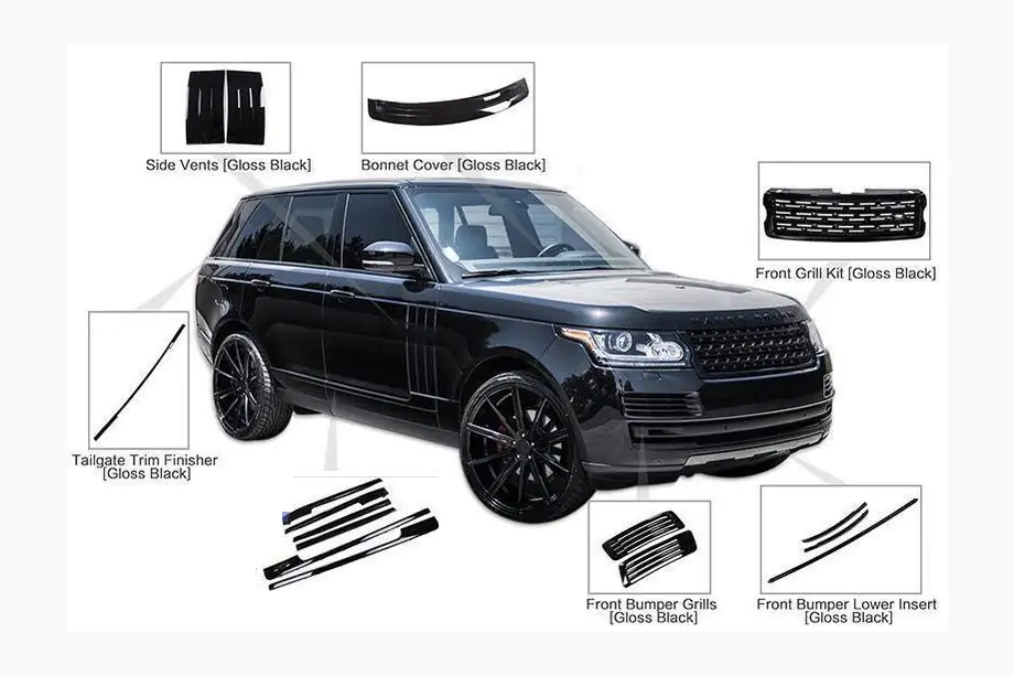 Range Rover IV L405 2013-2021 Bodykit-Set 2013-2017 (Black Edition) Image