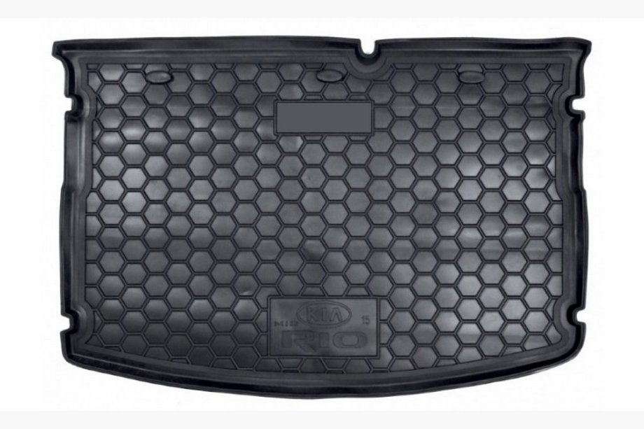 Kia Rio 2012-2017 Kofferraummatte HB 2015+ MID ohne Organizer (Autogumm, Gummi) Image