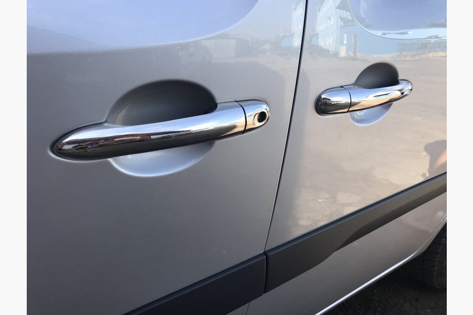 Renault Kangoo 2008–2020 Edelstahl Türgriffblenden 3 Stk, Carmos - Türkischer Stahl Image