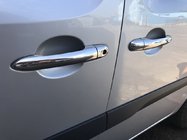 Renault Kangoo 2008–2020 Edelstahl Türgriffblenden 3 Stk, Carmos - Türkischer Stahl Foto 1