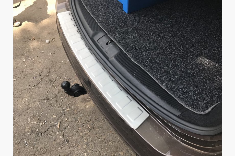 Ford Galaxy 2007-2015 Heckstoßstangenschutz Carmos Edelstahl Image