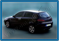 Alfa Romeo 147 2000-2010 Kofferraumleiste Edelstahl Foto 1