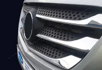 Mercedes Vito/V-class W447 2014- Grill Abdeckungen 2014-2020 (5 Stk, Edelstahl) Foto 3