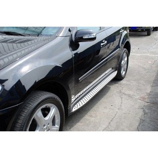 Seitenschweller OEM (2 Stk., Aluminium) Mercedes ML W164 2005-2011 Foto 2