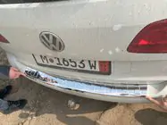 Volkswagen Touran 2010-2015 Heckstoßstangenschutz Carmos Edelstahl Foto 1