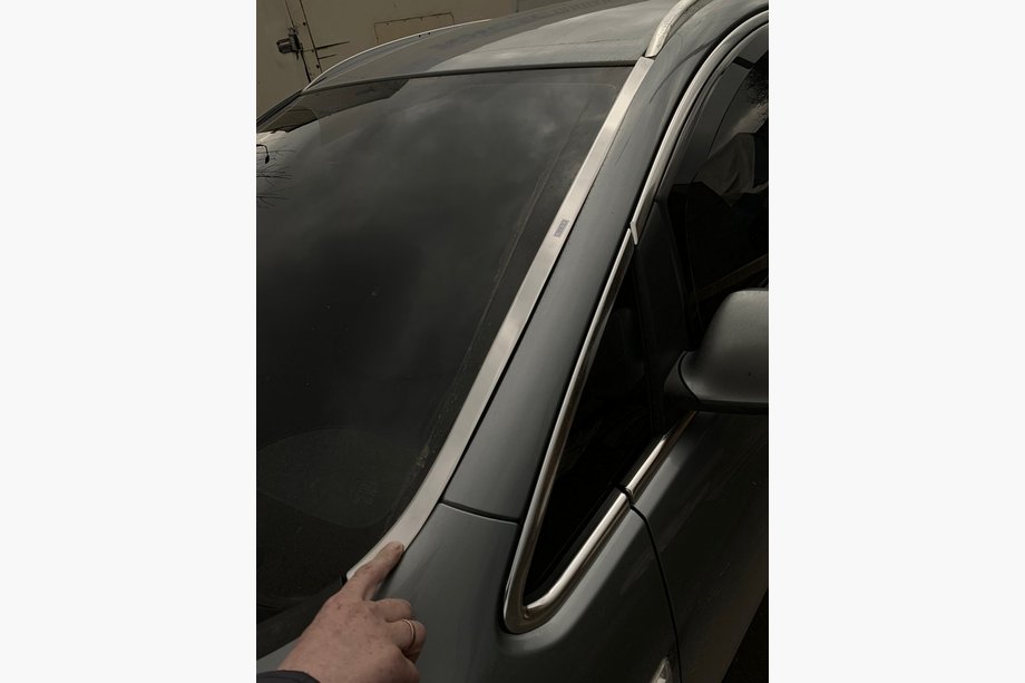 Opel Astra J 2009-2015 Chrom Zierleiste Frontscheibe (Edelstahl) Image