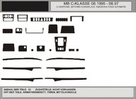 Mercedes C-class W202 1993-2001 ANGEBOT! Armaturenbrett Blenden in Holzoptik (1995-1997) Foto 1