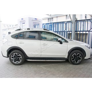 Dachreling OmsaLine Elegance (2 Stk, grau) Subaru XV 2011-2017 Foto 1
