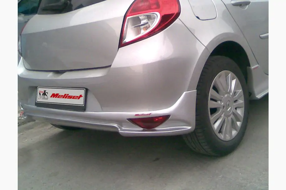 Renault Clio III 2005-2012 Heckstoßstangenabdeckung V2 (grundiert zum Lackieren) Image
