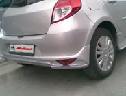 Renault Clio III 2005-2012 Heckstoßstangenabdeckung V2 (grundiert zum Lackieren) Foto 1