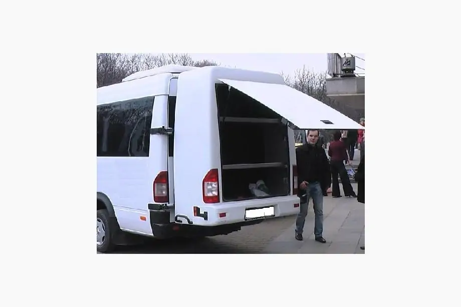 Mercedes Sprinter W901/902/903/904/905 1995–2006 Dachträger Foto 2