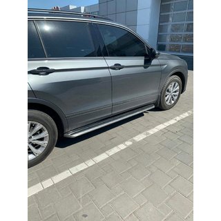 Seitenschweller OEM für Standard (2 Stk., Aluminium) Volkswagen Tiguan 2016-2023 Foto 1