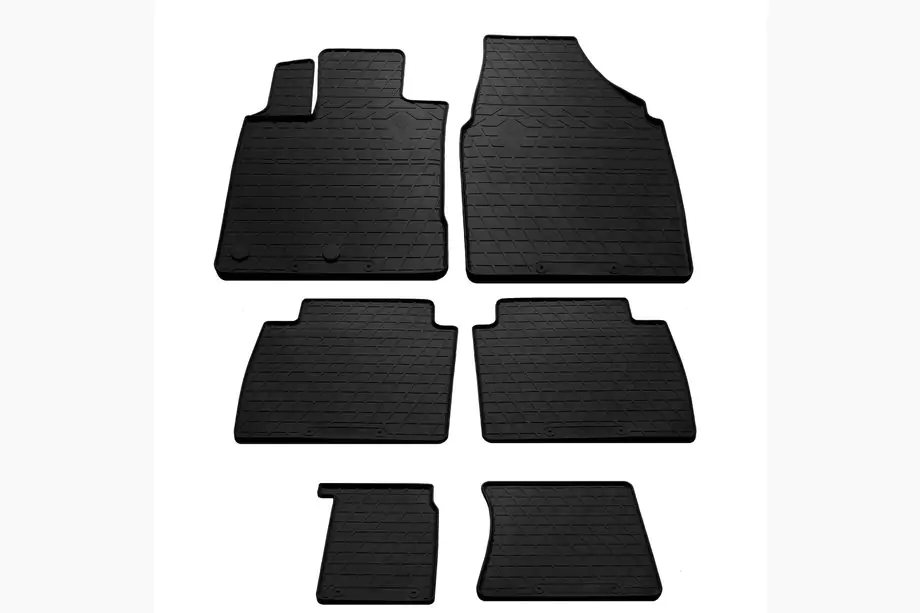 Nissan Qashqai 2007-2010 Gummimatten für +2 (3 Reihen, Stingray Premium) Image