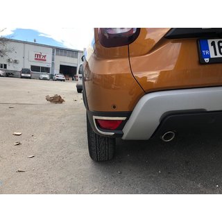 Abdeckungen für hintere Reflektoren 2 Stk, Edelstahl Foto 1