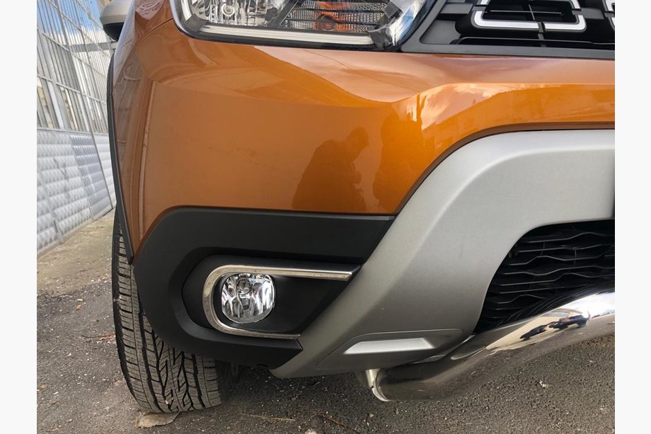 Renault Duster 2018-2024 Abdeckungen für Nebelscheinwerfer (2 Stk., Edelstahl) Carmos - Türkischer Edelstahl Image