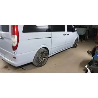 Seitenschweller Exclusive (2 Stk, grundiert) Mercedes Vito W639 2004-2014 Foto 1