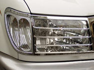 Toyota Land Cruiser 100 1998-2007 Scheinwerfer Abdeckungen V2 (2 Stk., Kunststoff) Foto 1
