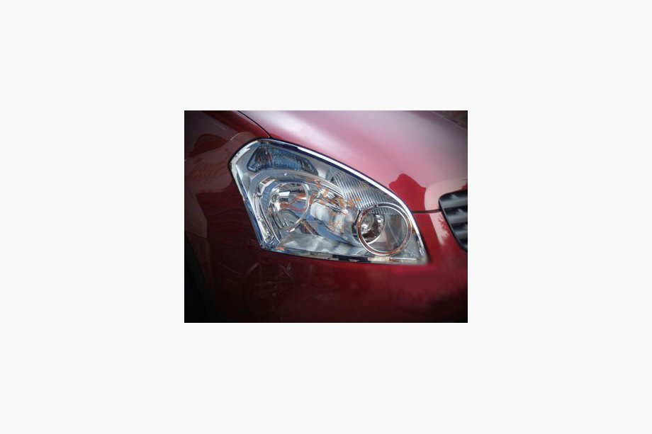 Nissan Qashqai 2007-2010 Scheinwerfer Abdeckungen (2 Stk, Kunststoff) Image