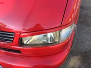 Volkswagen T4 Caravelle/Multivan 1990–2003 Scheinwerferblenden Schräg Motorhaube (2 Stk) Schwarz Glanz Foto 1