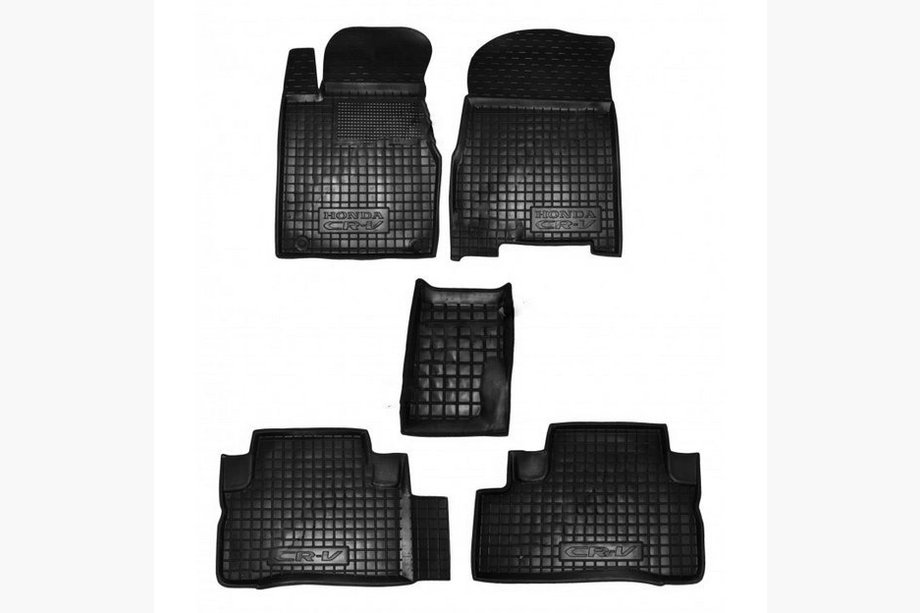 Honda CRV 2007-2011 Gummimatten mit Rand (Autogumm) Image