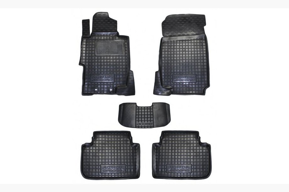 Honda Accord VII 2002-2007 Gummimatten mit Rand (Autogumm) Image