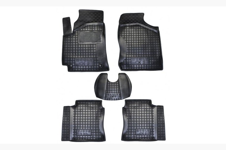 Geely CK-2 2008-2016 Gummimatten mit Rand (Autogumm) Image