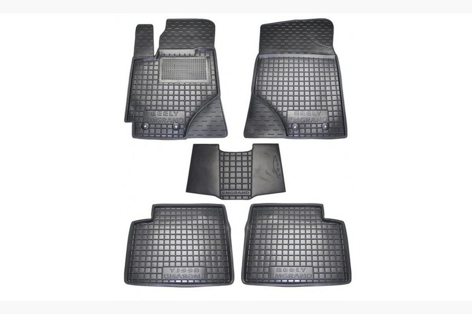 Geely Emgrand EC7 2009- Gummimatten mit Rand (Autogumm) Image