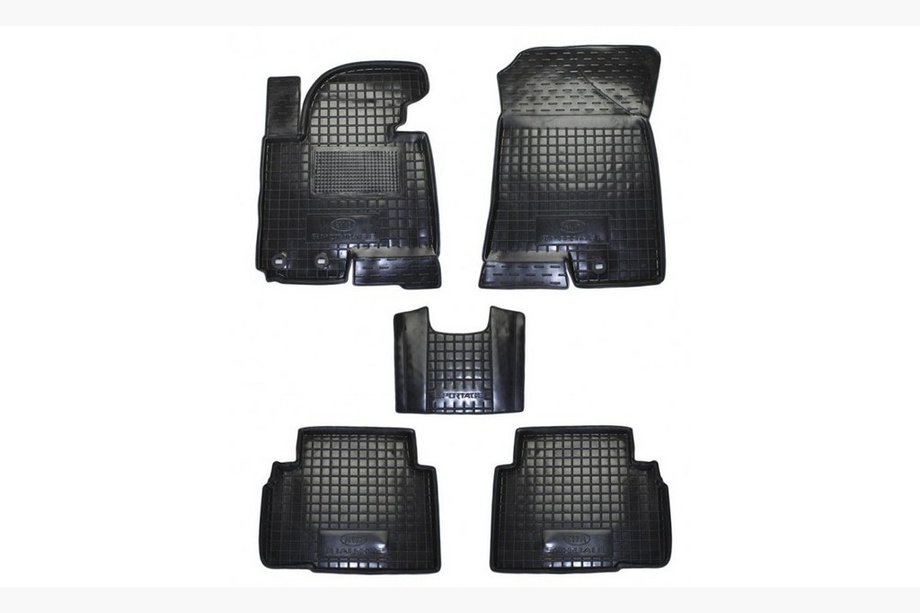 Kia Sportage 2010-2015 Gummimatten mit Rand (Autogumm) Image