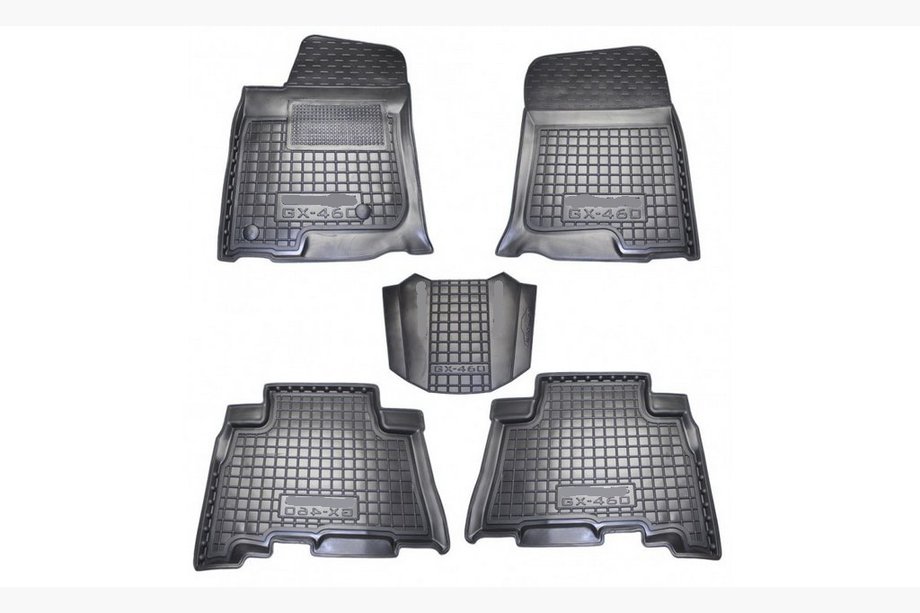 Lexus GX460 2009-2023 Gummimatten mit Rand (Autogumm) Image