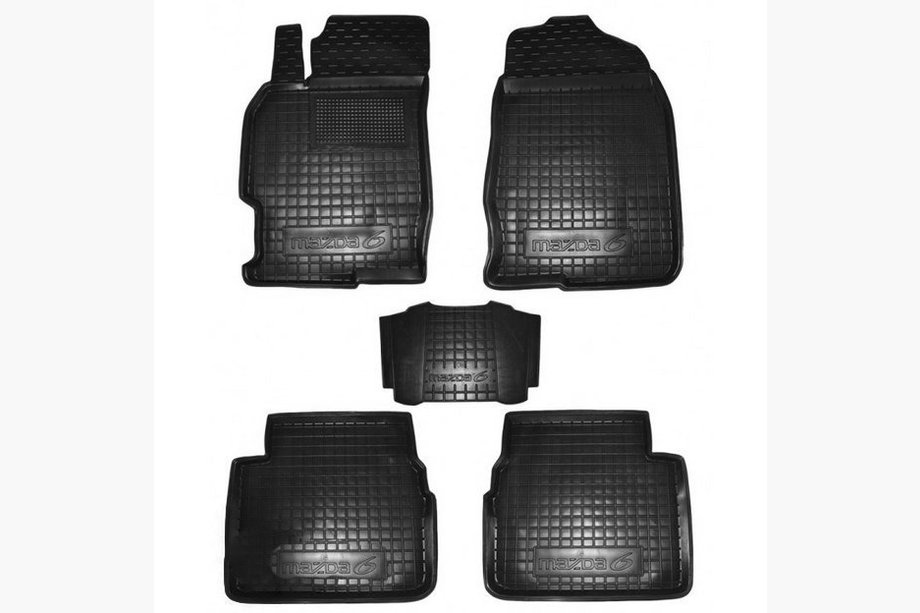 Mazda 6 2008-2012 Gummimatten mit Rand (Autogumm) Image