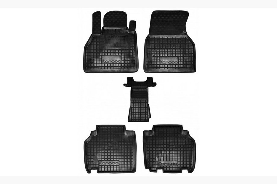 Renault Kangoo 2008–2020 Gummimatten mit Rand (Autogumm) Image