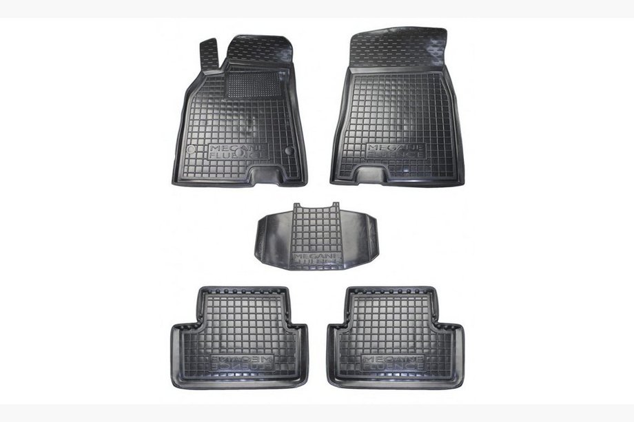 Renault Fluence 2009-2016 Gummimatten mit Rand (Autogumm) SW Image