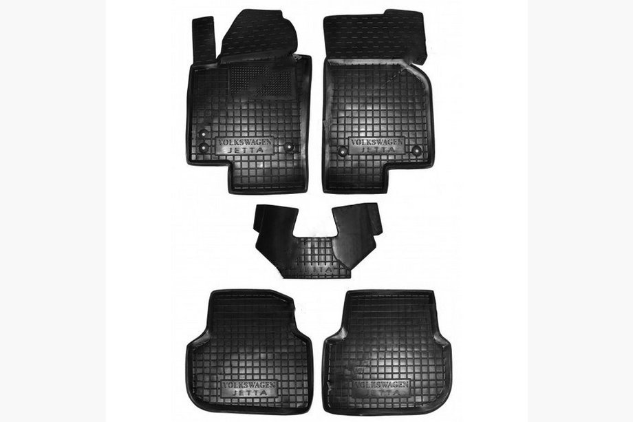 Volkswagen Jetta 2011-2018 Gummimatten mit Rand (Autogumm) Image