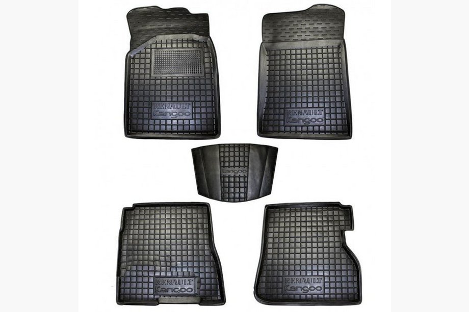 Renault Kangoo 1998-2008 3D Gummimatten mit Rand (Autogumm) Image