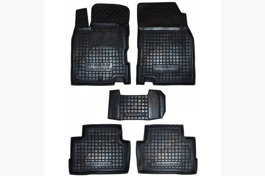Nissan Qashqai 2014-2021 Gummimatten mit Rand (Autogumm) Image