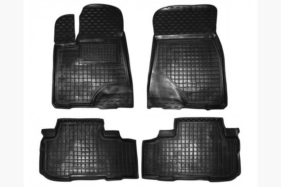 Toyota Highlander 2013-2019 Gummimatten mit Rand (Autogumm) Image