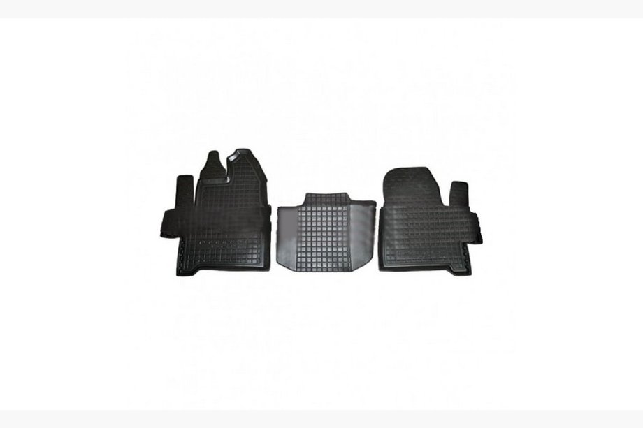 Ford Custom 2013-2022 Gummimatten mit Rand 1+2 Vordersitze (Autogumm) Image