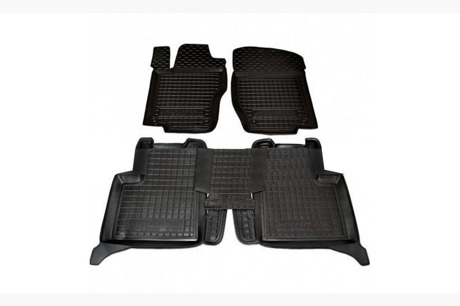 Mercedes GL class X164 2006-2012 Gummimatten mit Rand (Autogumm) Image