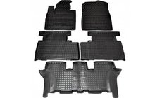 Kia Sorento III UM 2014-2020 Gummimatten mit Rand 7-Sitzer (Autogumm) Foto 1