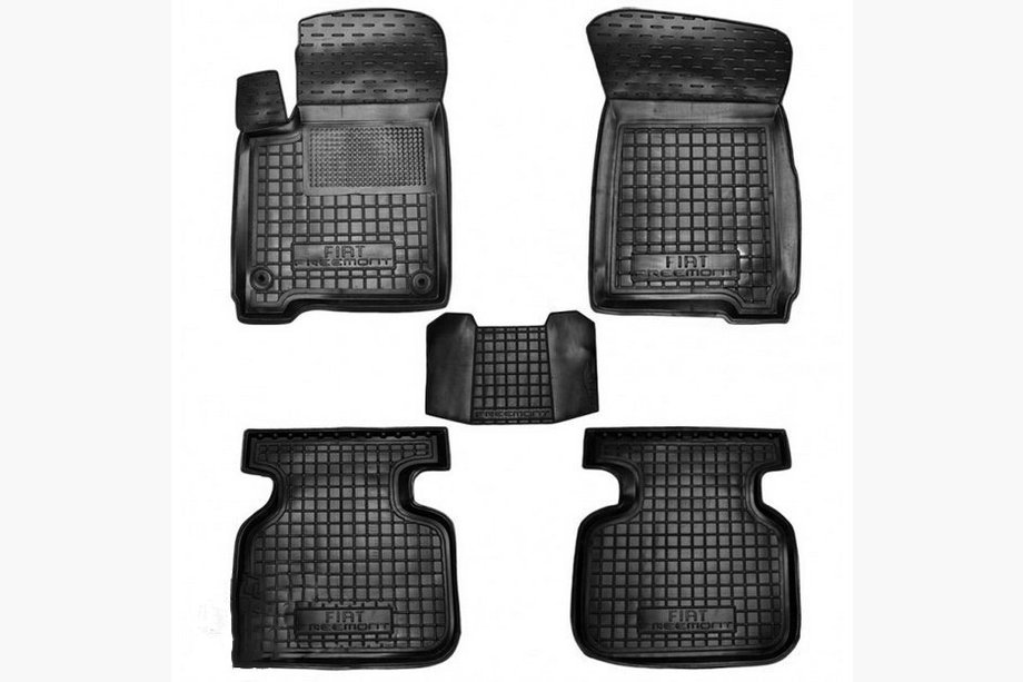 Fiat Freemont 2011-2016 Gummimatten mit Rand (Autogumm) Image