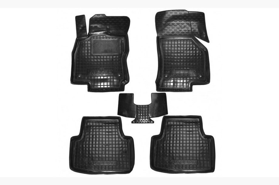 Volkswagen Passat B8 2015-2023 Gummimatten mit Rand (Autogumm) Image
