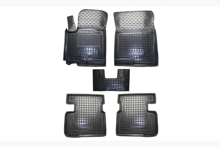 Suzuki Swift 2005-2010 Gummimatten mit Rand (Autogumm) Image