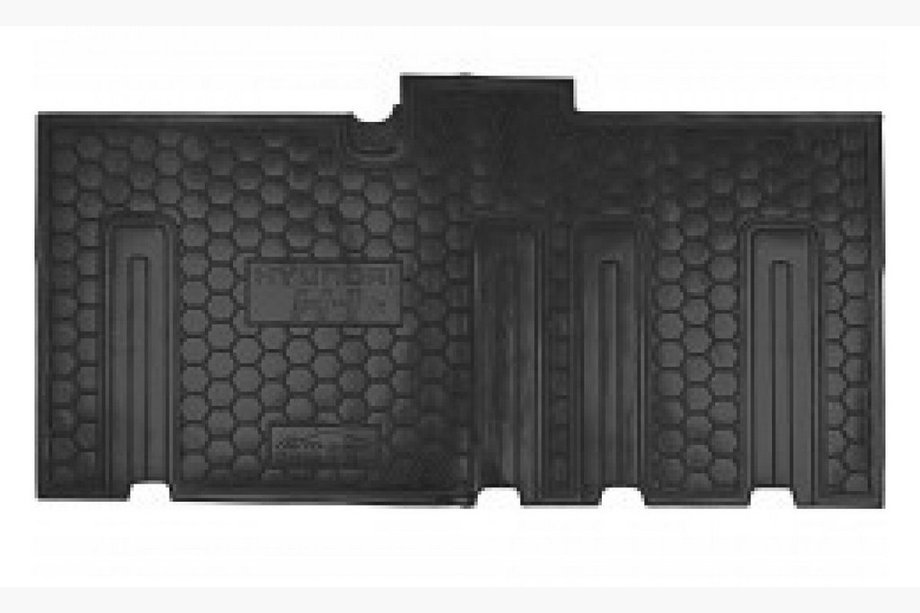 Hyundai H300, H1, Starex 2008-2020 Gummimatten mit Rand zweite Reihe (Autogumm) Foto 1
